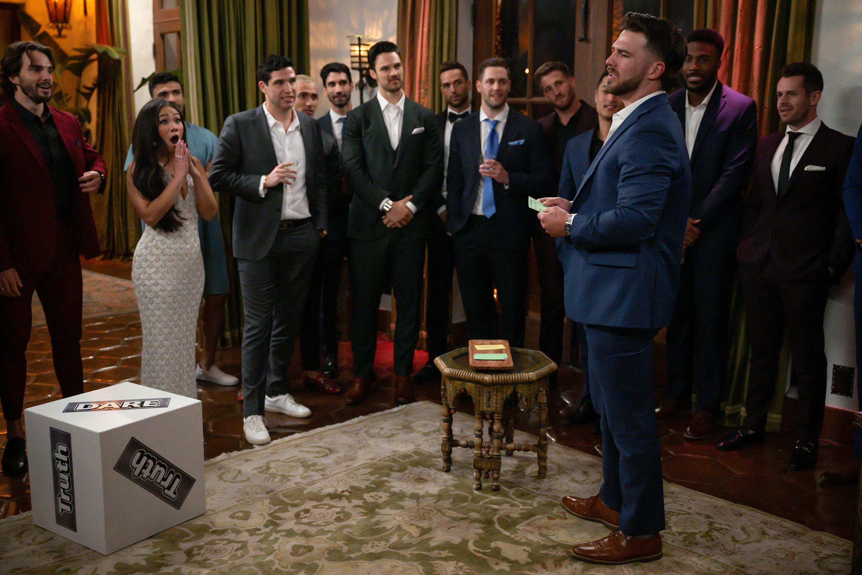 Jenn and her Bachelorette cast. Photo via ABC