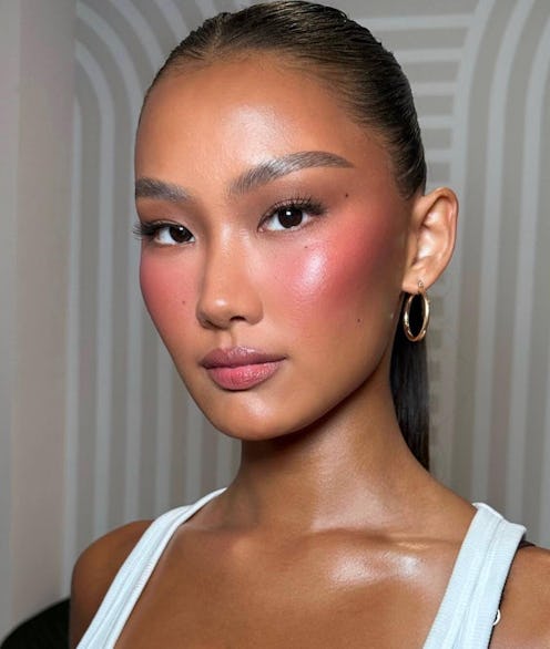 Patrick Ta's makeup look.