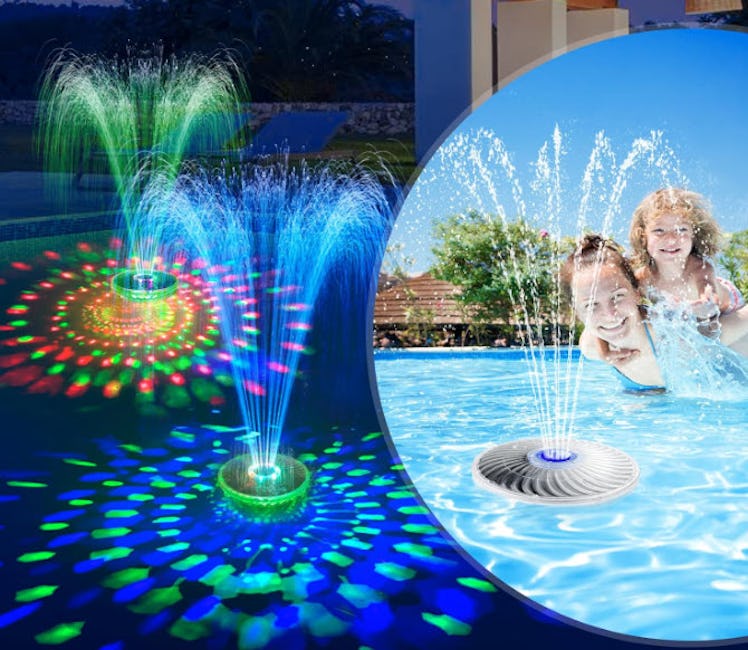 DeeprBetter Solar Pool Fountain with Light