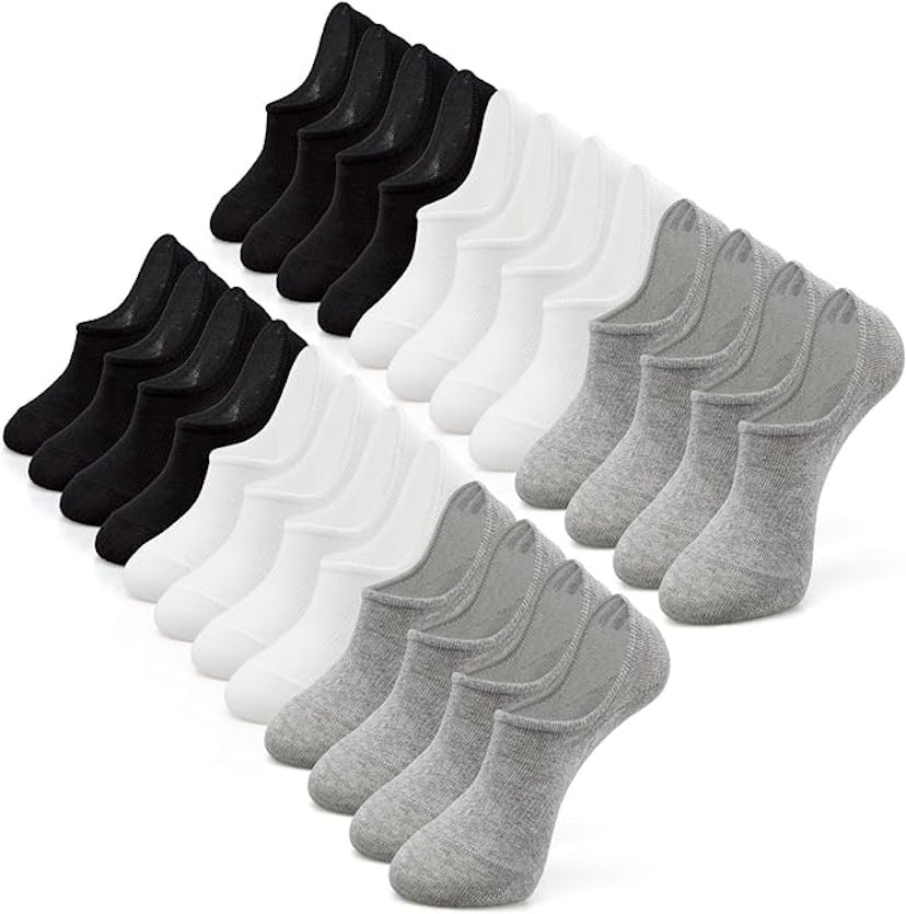 IDEGG No-Show Socks (12 Pairs)