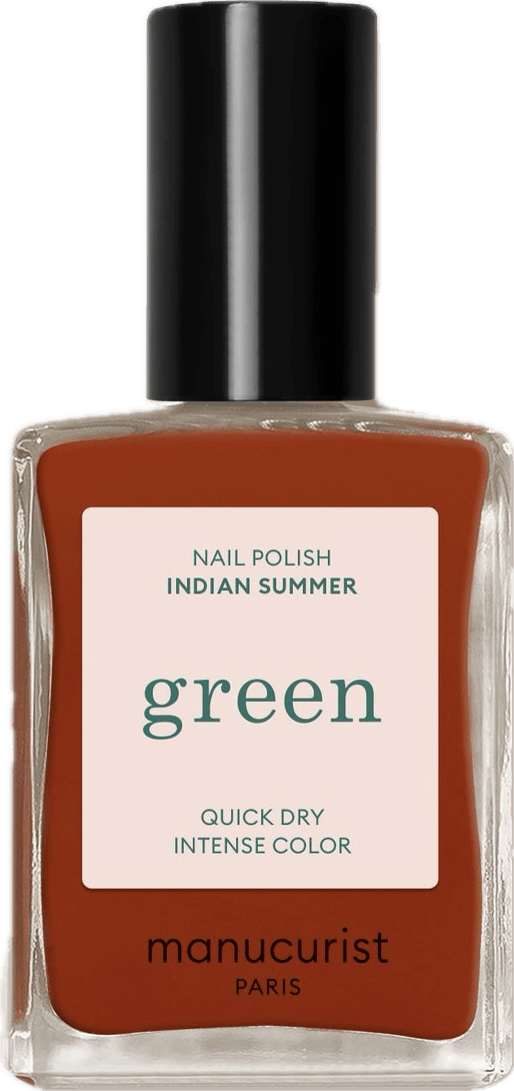 Indian Summer Green Natural Nail Polish