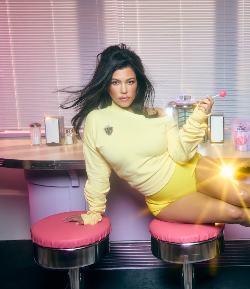 I tried Kourtney Kardashian's Lemme Glow Lollipops with collagen peptides and vitamin C.