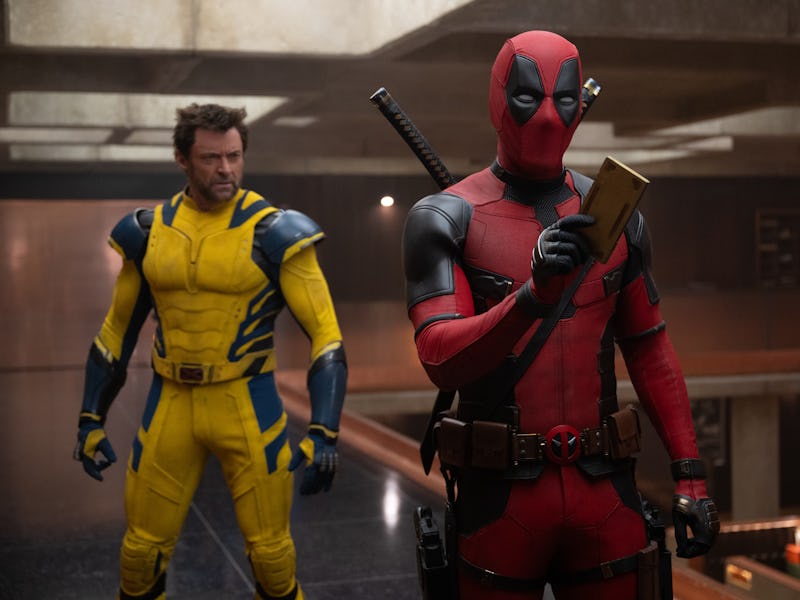 Ryan Reynolds and Hugh Jackman in 'Deadpool & Wolverine'