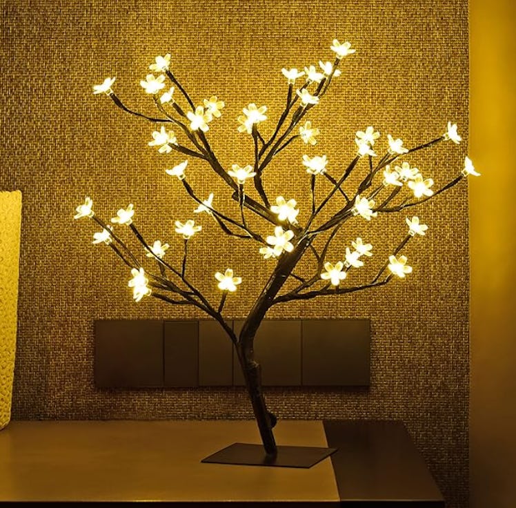 LIGHTSHARE LED Cherry Blossom Bonsai Tree
