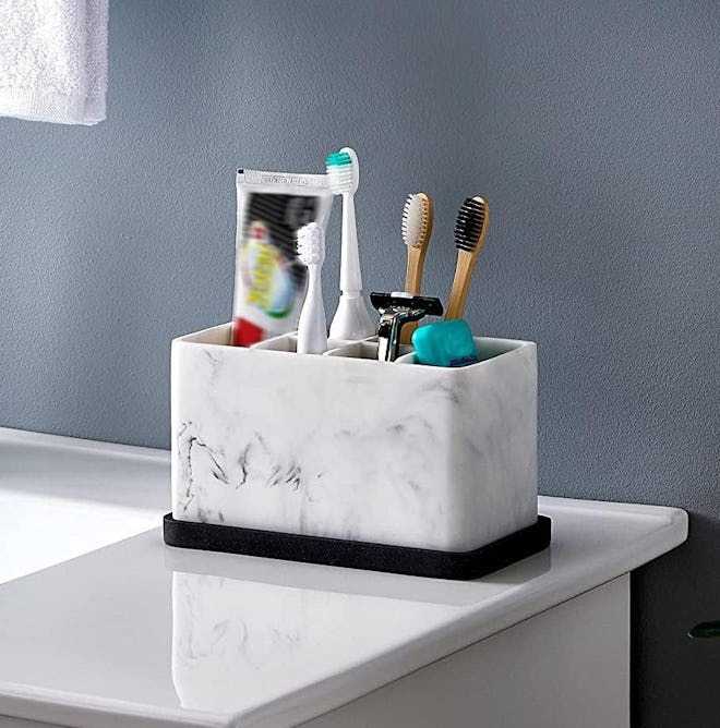 zccz Toothbrush & Toothpaste Holder