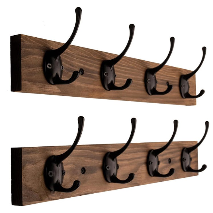 VERTORGAN Wall-Mounted Coat Rack (2-Pack)