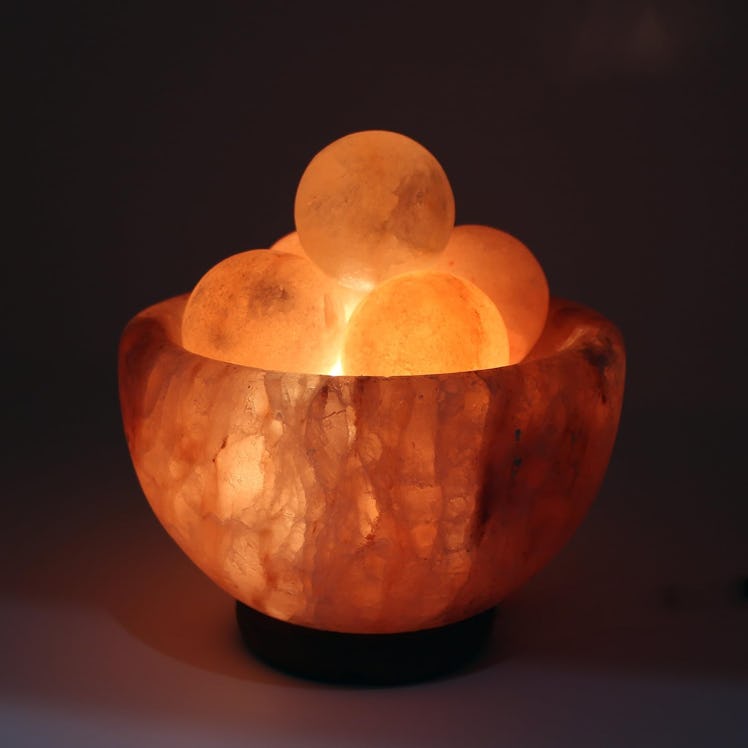 UMAID Natural Himalayan Rock Sea Salt Lamp Bowl