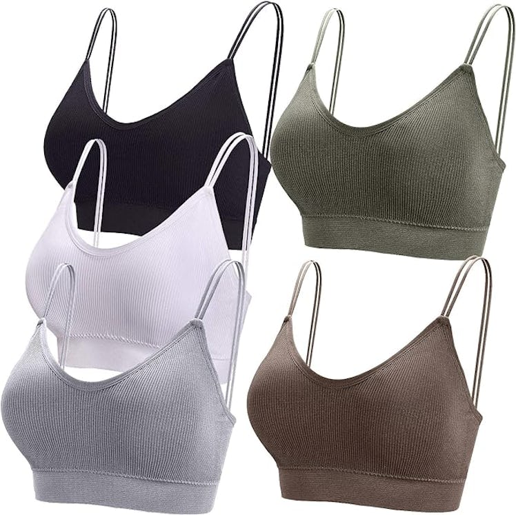 BQTQ Camisole Bralettes (5-Pack)