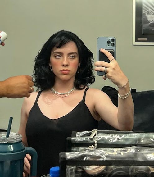 Billie Eilish dark hair