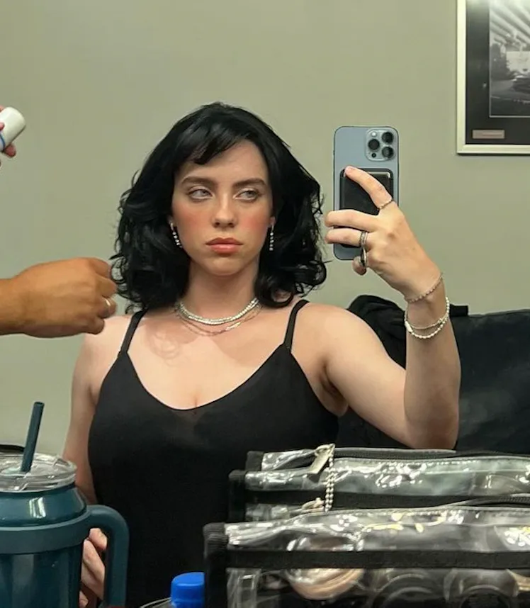Billie Eilish dark hair