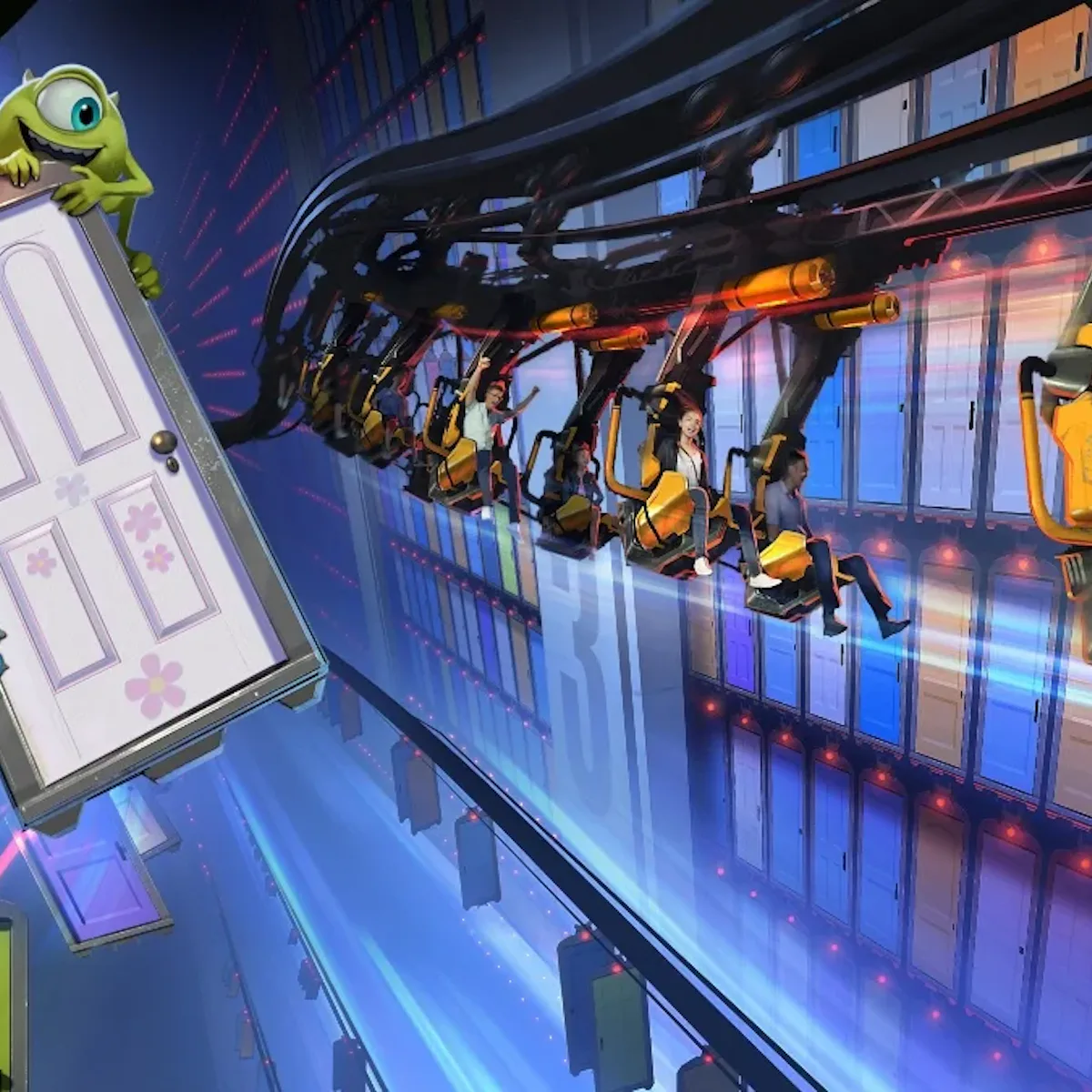 Monsters Inc 2 Disney World Characters Disneyland