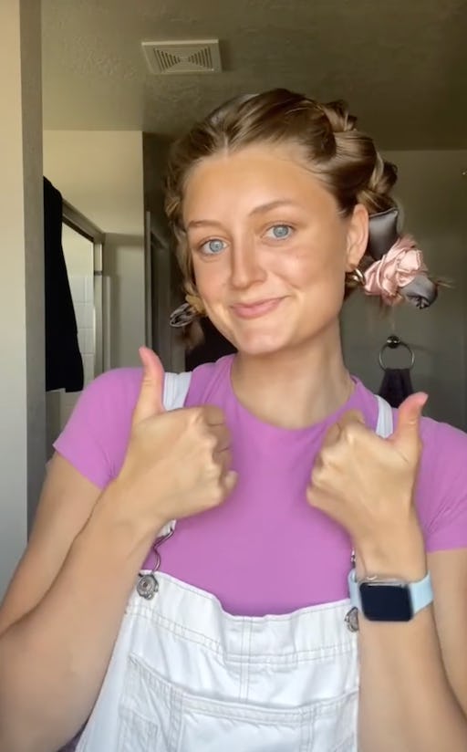 How to only do your hair once a week.