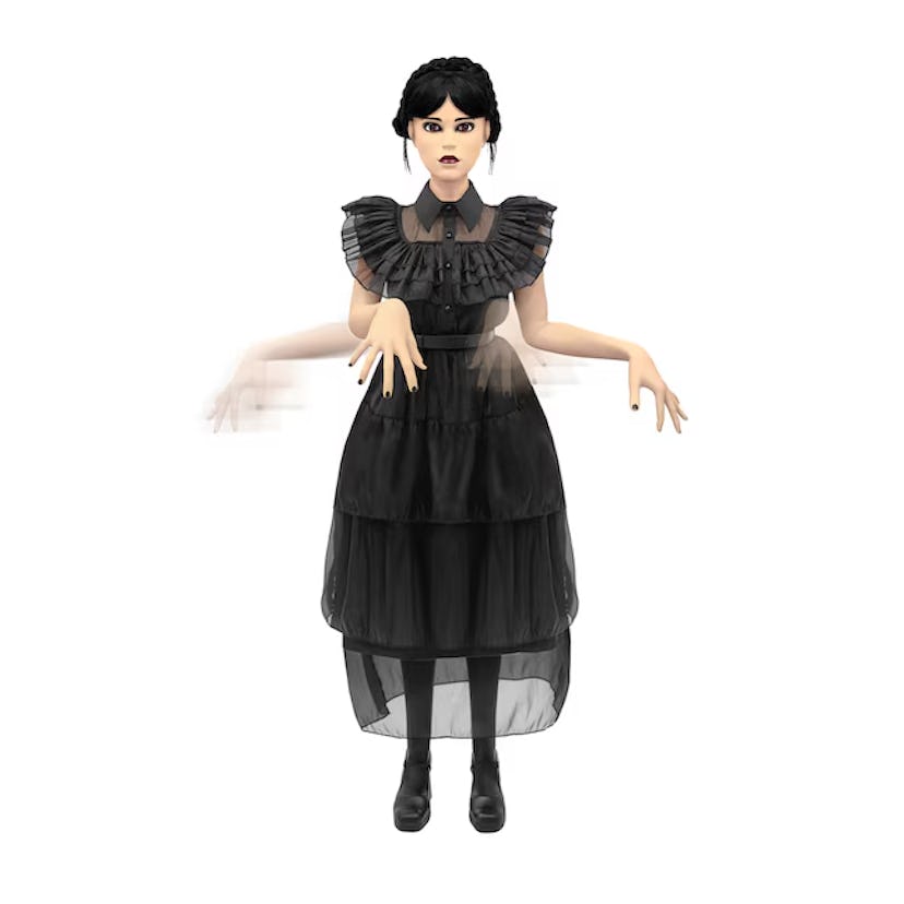 5-Foot Musical Wednesday Addams Raven Dancing Animatronic 