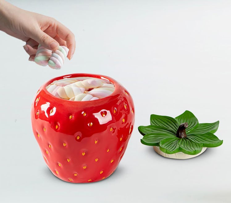 dgudgu Strawberry Candy Jar