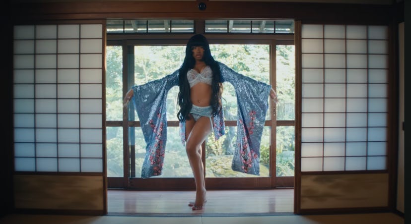 Megan Thee Stallion rocked a Y2K-era whale tail in her latest music video.