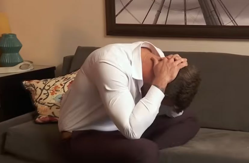 Sam on The Bachelorette. Screenshot via Bachelor Nation on YouTube