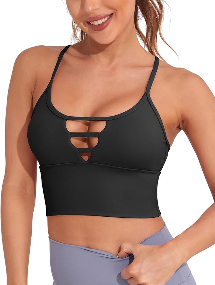 AngiMelo Longline Sport Bra 