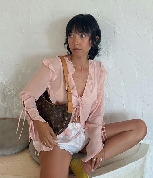 how to style sheer tops