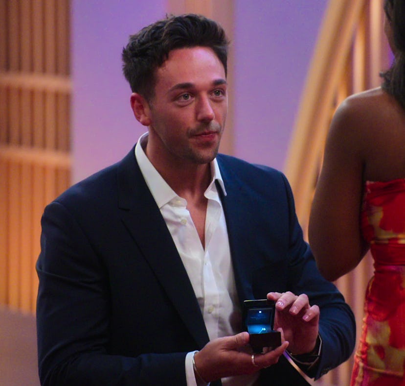 Sam from 'Love Is Blind UK' spoke about the show's editing.
