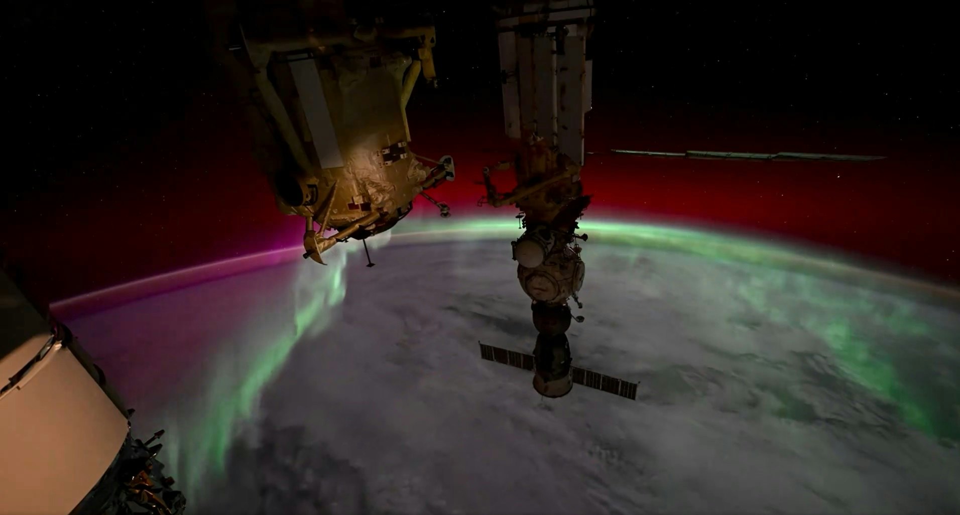 Look: NASA Captured This Mesmerizing Video of An Aurora From the ISS