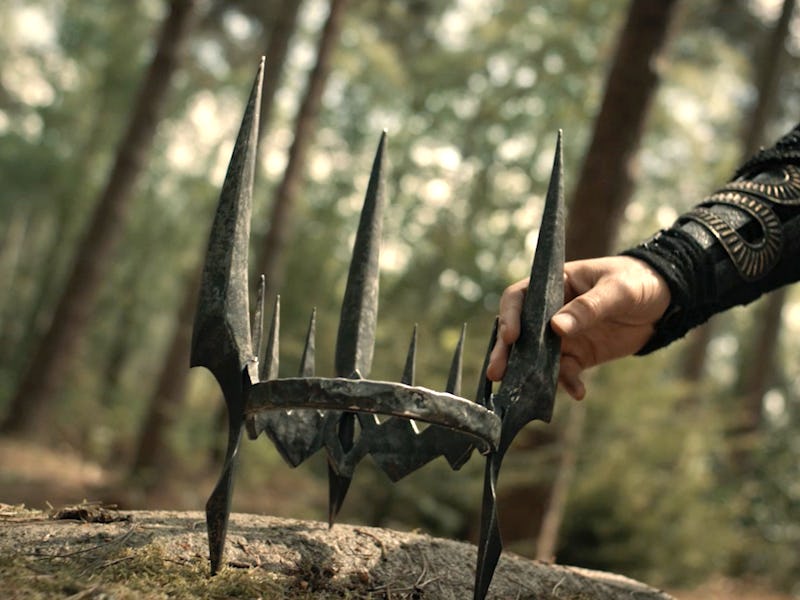 Sauron's crown in 'The Rings of Power' Season 2.
