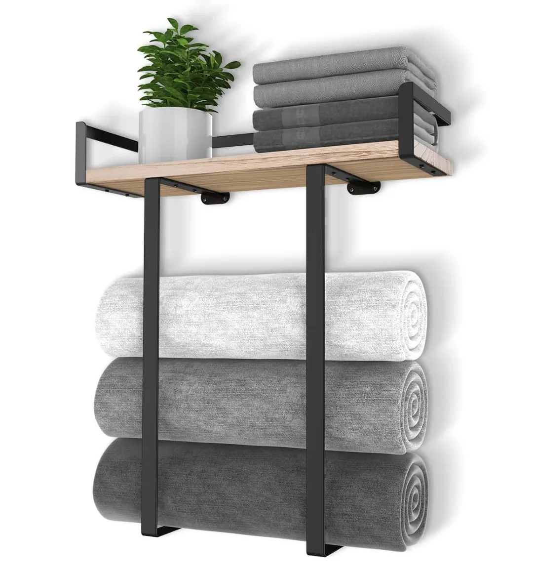 Xstydes Bathroom Towel Rack