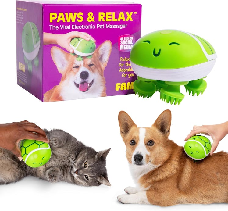 WHAT DO YOU MEME? Paws & Relax Pet Massager