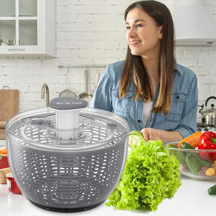 Smile mom Salad Spinner