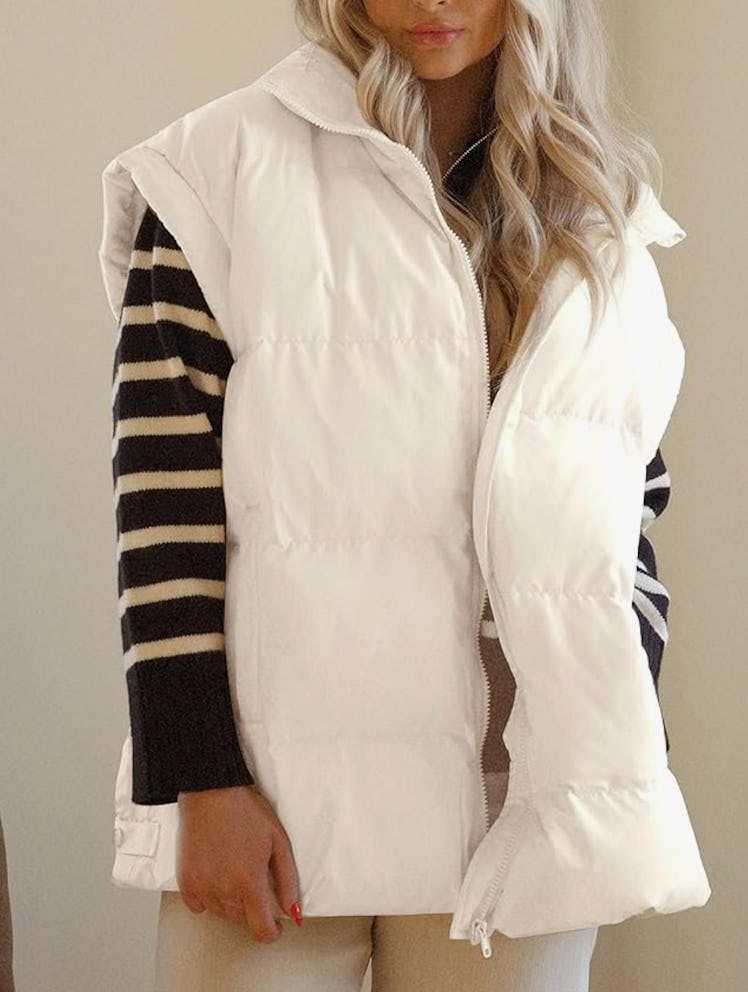 APAFES Oversized Puffer Vest