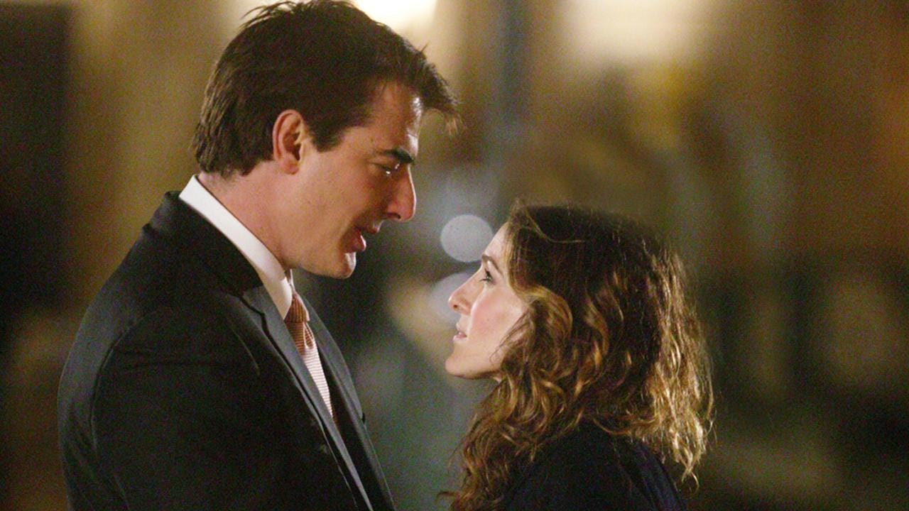 Big and Carrie reunited in the Sex and the City finale.