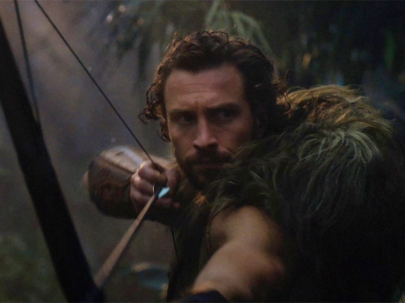 Aaron Taylor-Johnson as Sergei Kravinoff in Kraven the Hunter