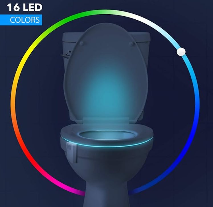 LumiLux Toilet Light with Motion Detection Sensor