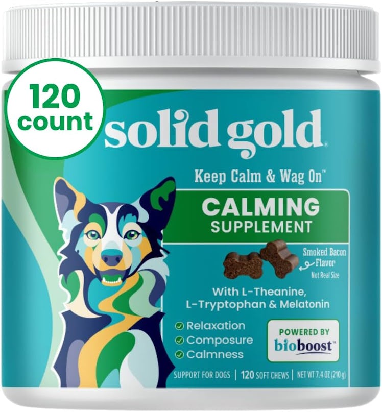 Solid Gold Calming Chews for Dogs (120 Count)