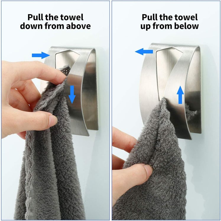 Boao Self Adhesive Towel Hook (Set of 4) 