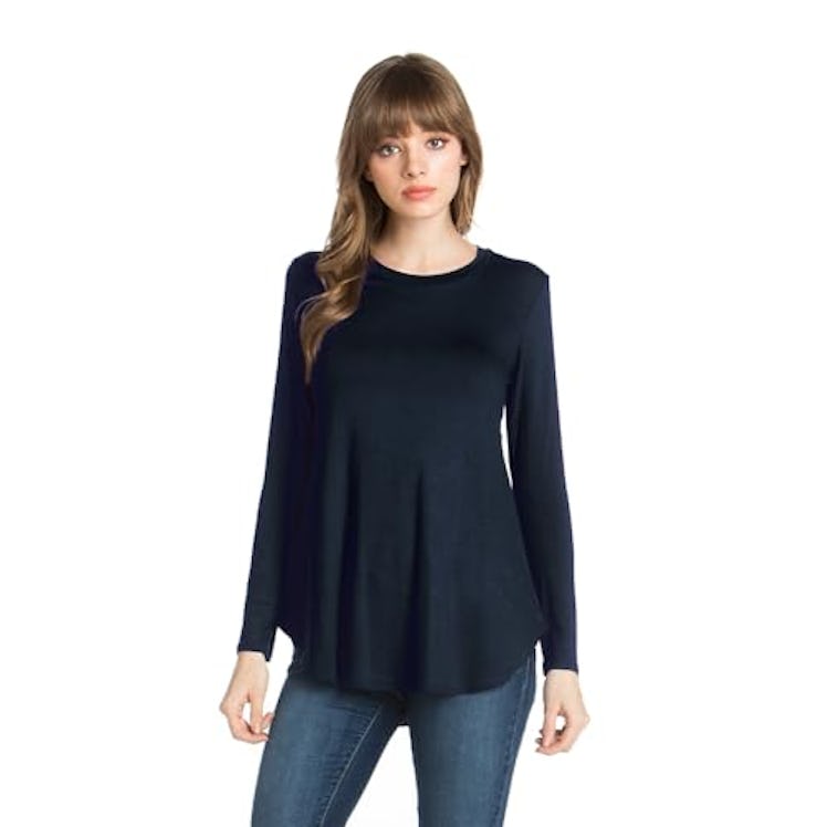 Azules Long Sleeve Tunic Top