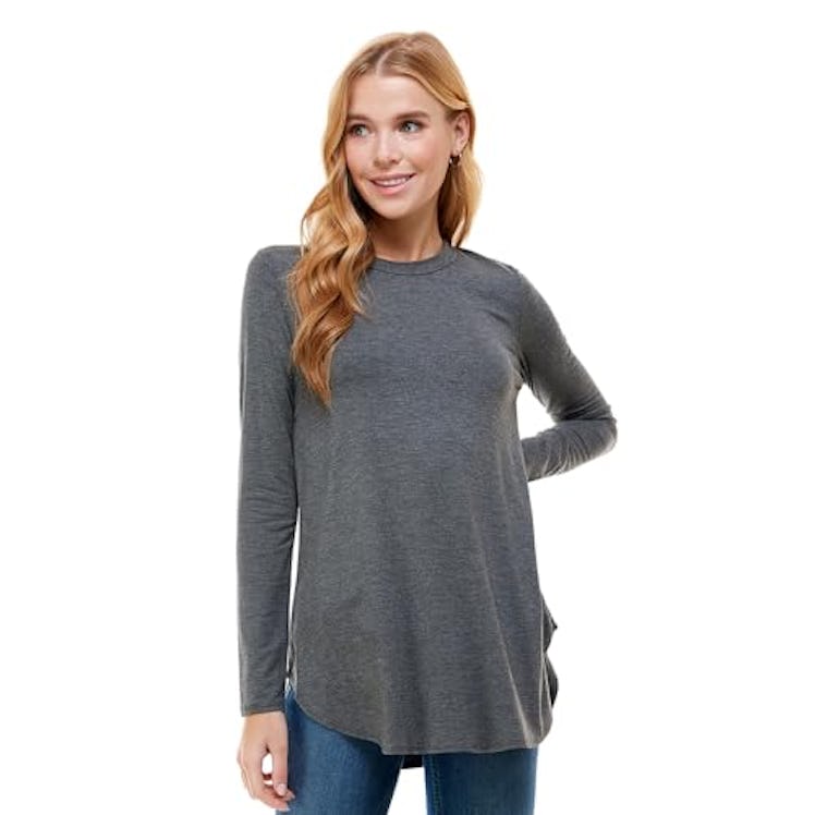 Azules Long Sleeve Tunic Top