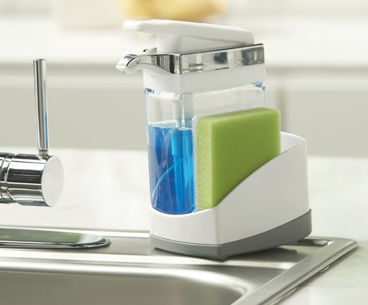 Casabella Sink Sider Soap Pump & Sponge Caddy