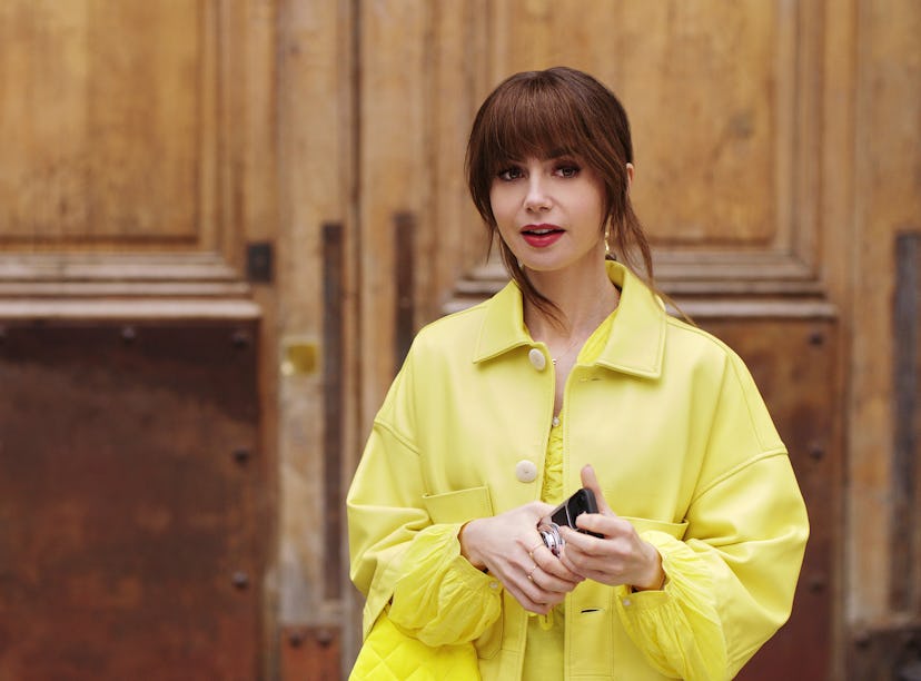 Lily Collins is able to see her 'Emily in Paris' character as 29 after initially guessing she was 22...