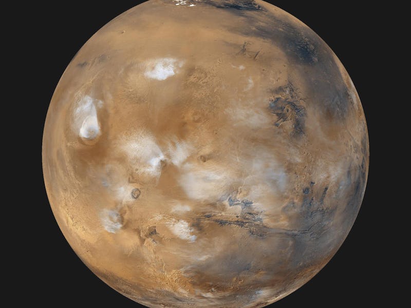Miles below the surface, cracks in volcanic rock may be full of liquid water.