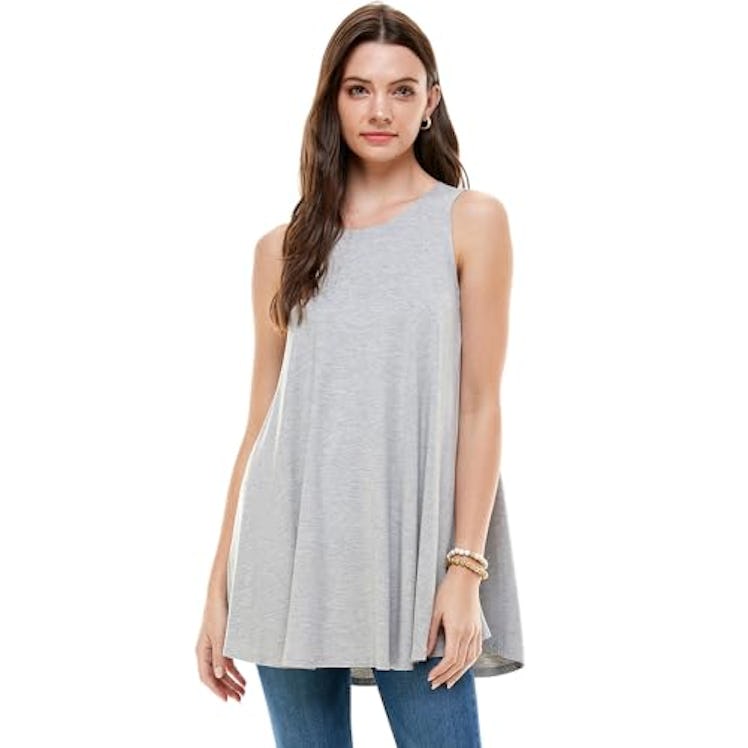 Azules Sleeveless Tunic Top