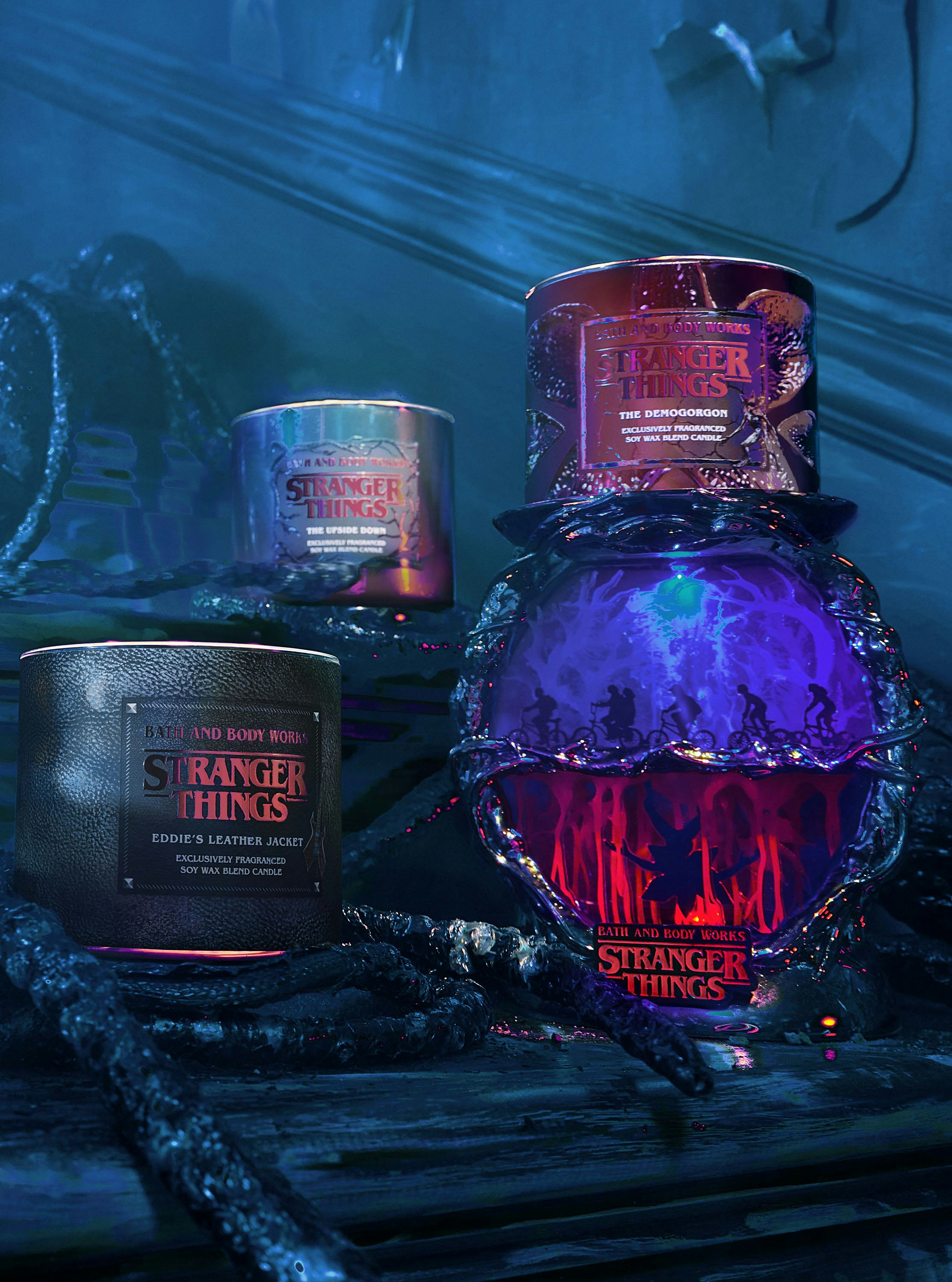Stranger Things Bath & Body Works Collection 2024: Candles