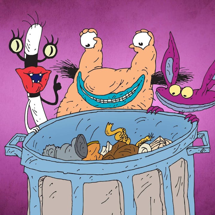 The show 'Aaahh!!! Real Monsters' was a '90s Nickelodeon classic.