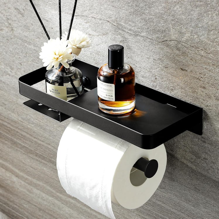 YIGII Toilet Paper Holder With Shelf