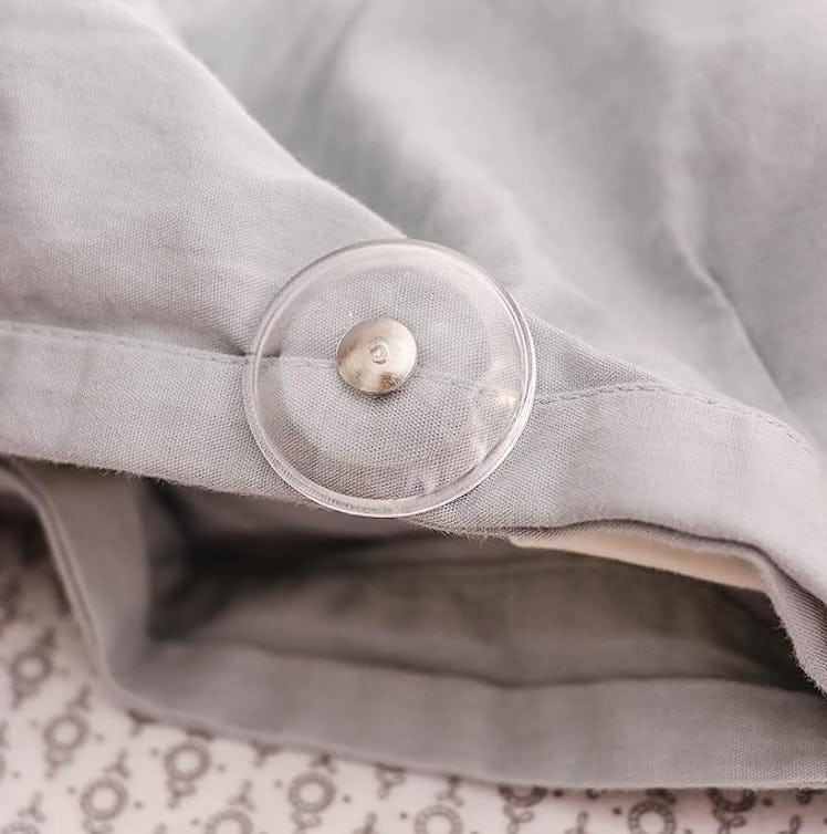 Pinion Pins Clear Magnetic Duvet Clips