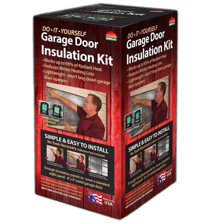 Reach Barrier Garage Door Insulation Kit