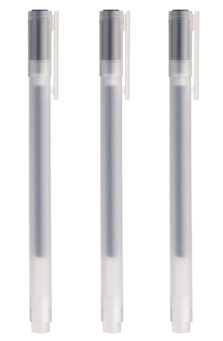 Muji Gel Ink Ball Point Pen (3-Pack)