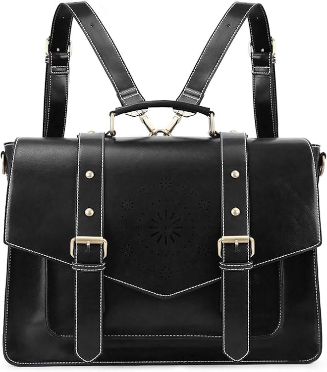 ECOSUSI Black Backpack