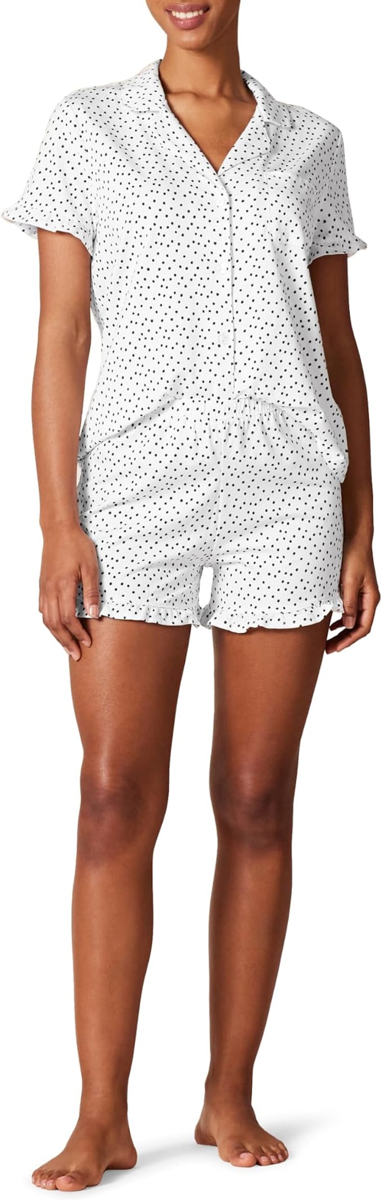 Amazon Essentials Cotton Modal Short Pajama Set