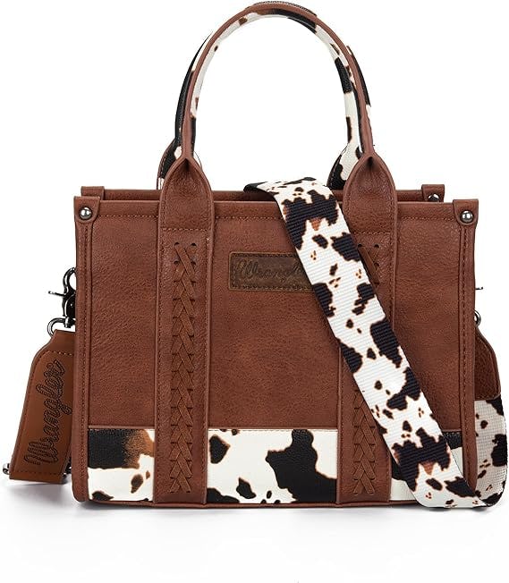 Montana West Cow Print Bag