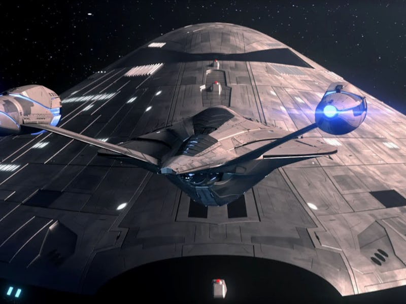 The USS Protostar versus the USS Dauntless in 'Star Trek: Prodigy.'